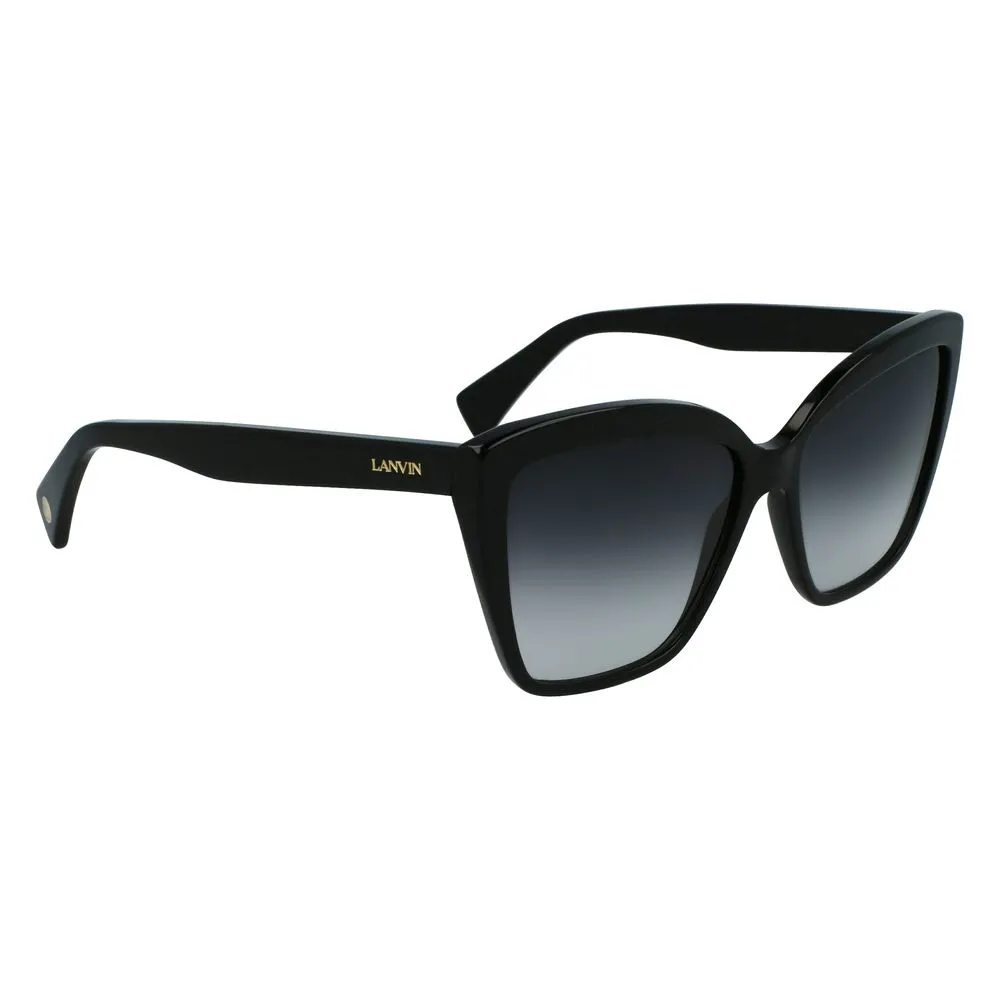 Lanvin Women's Black Acetate Sunglasses