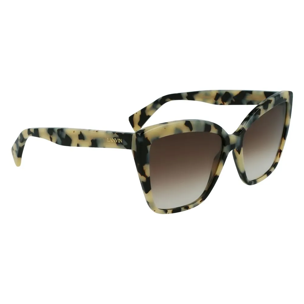 Lanvin Women's Gray Acetate Sunglasses