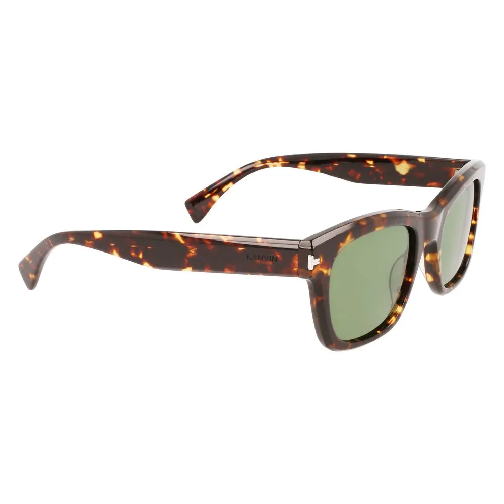 Lanvin Men's Brown Acetate Sunglasses