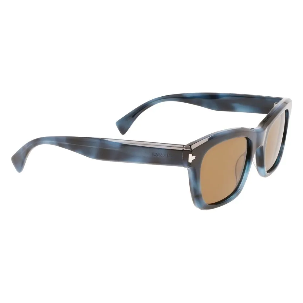 Lanvin Men's Blue Acetate Sunglasses