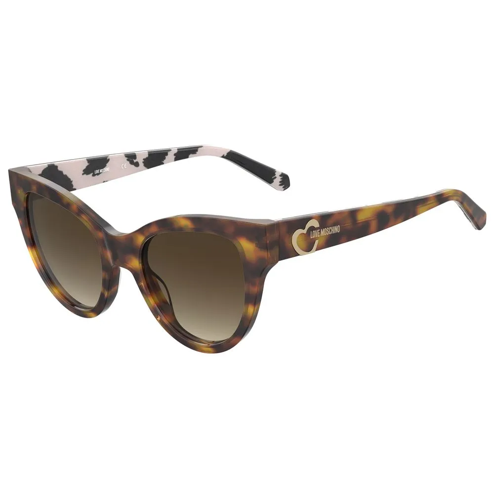 Love Moschino Women's Brown Acetate Sunglasses