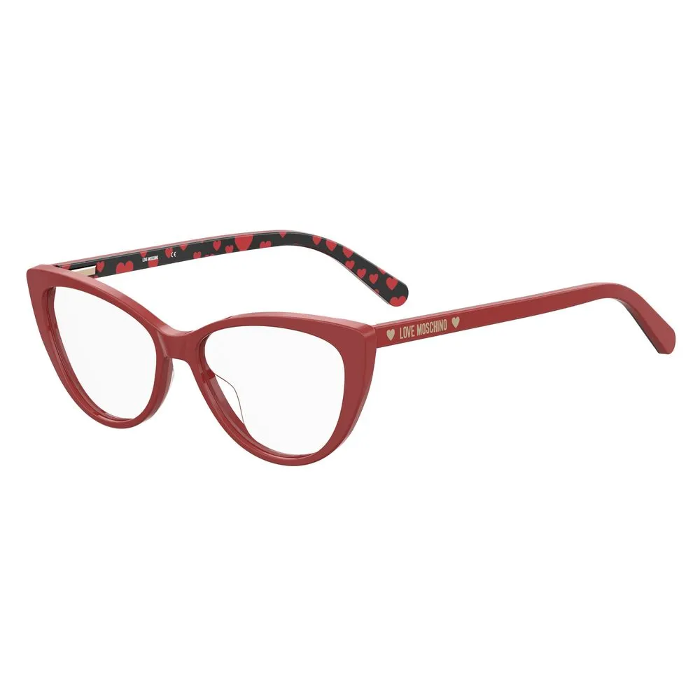 Love Moschino Women's Red Acetate Frames