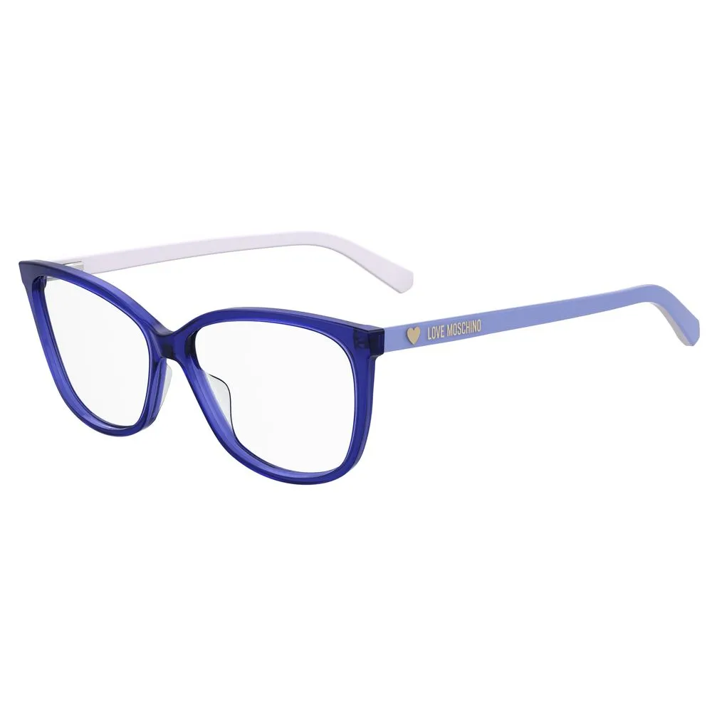 Love Moschino Women's Blue Acetate Frames
