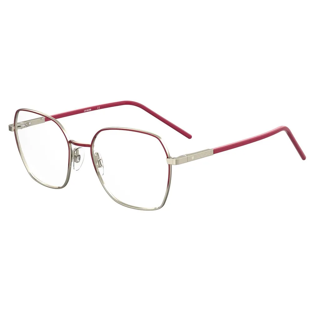 Love Moschino Women's Red Metal Frames