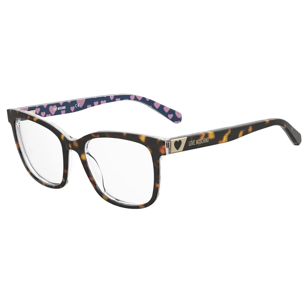 Love Moschino Women's Brown Acetate Frames