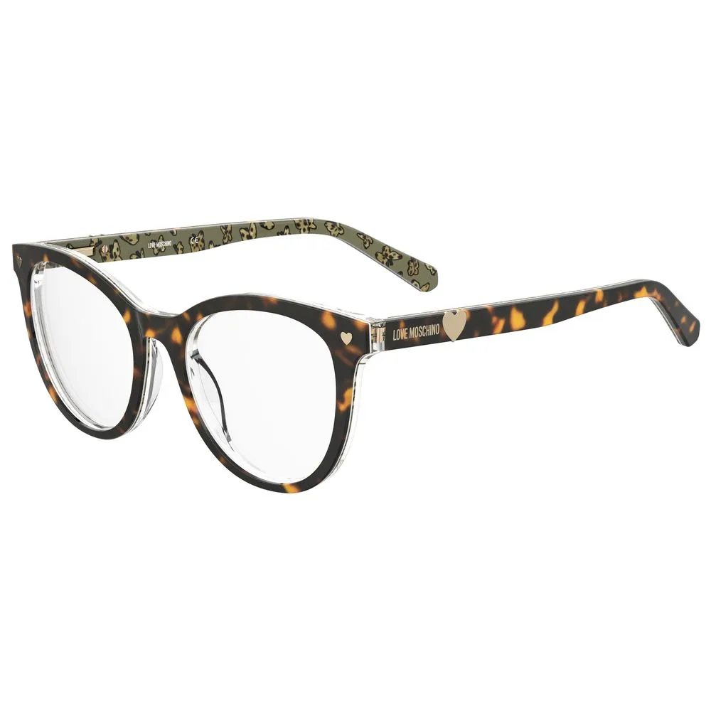 Love Moschino Women's Brown Acetate Frames