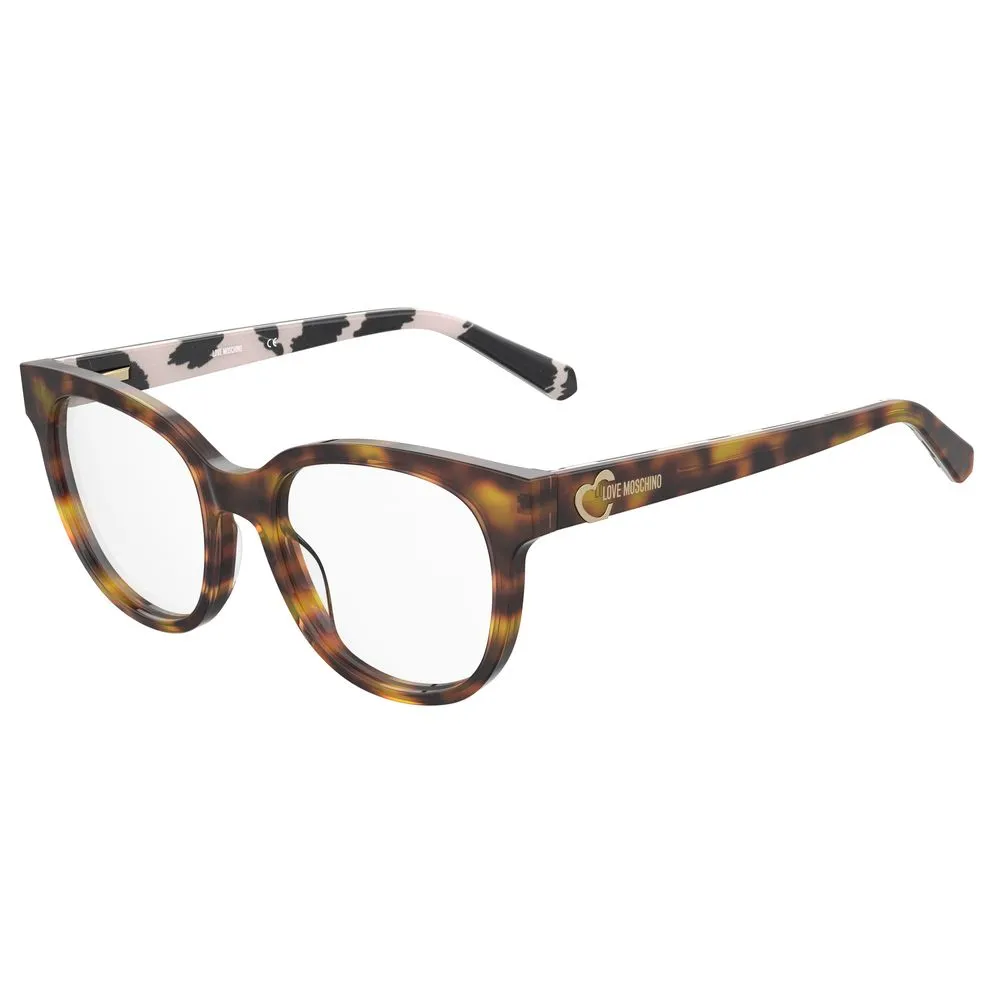 Love Moschino Women's Brown Acetate Frames