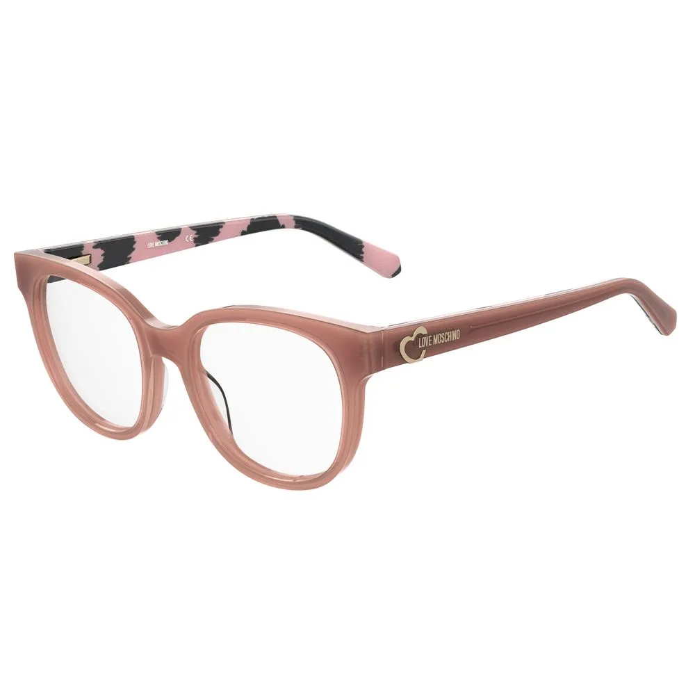 Love Moschino Women's Orange Acetate Frames