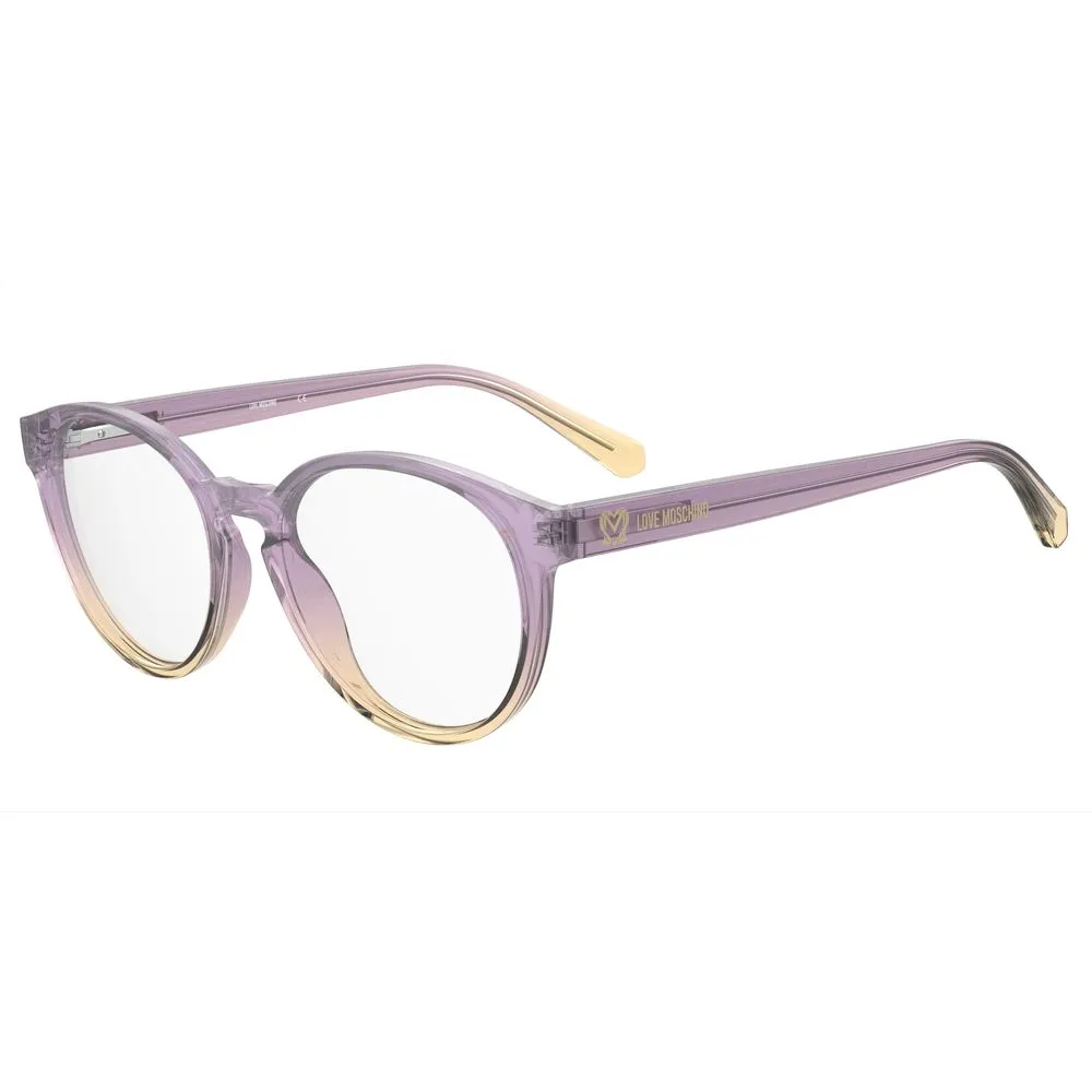 Love Moschino Women's Purple Acetate Frames