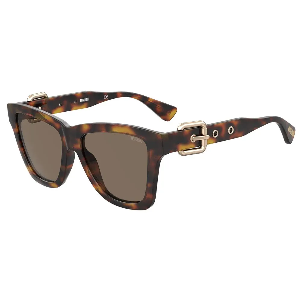 Moschino Women's Brown Acetate Sunglasses