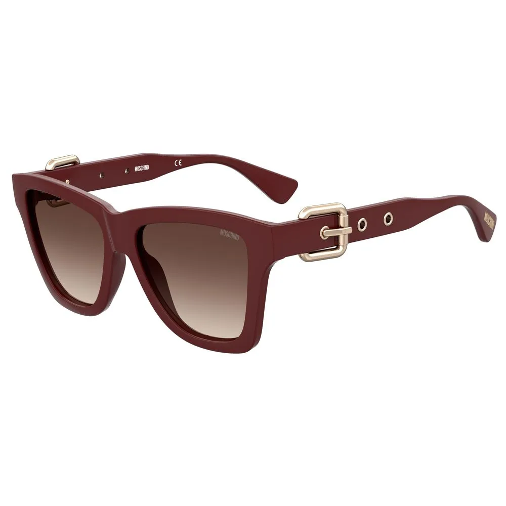Moschino Women's Red Acetate Sunglasses