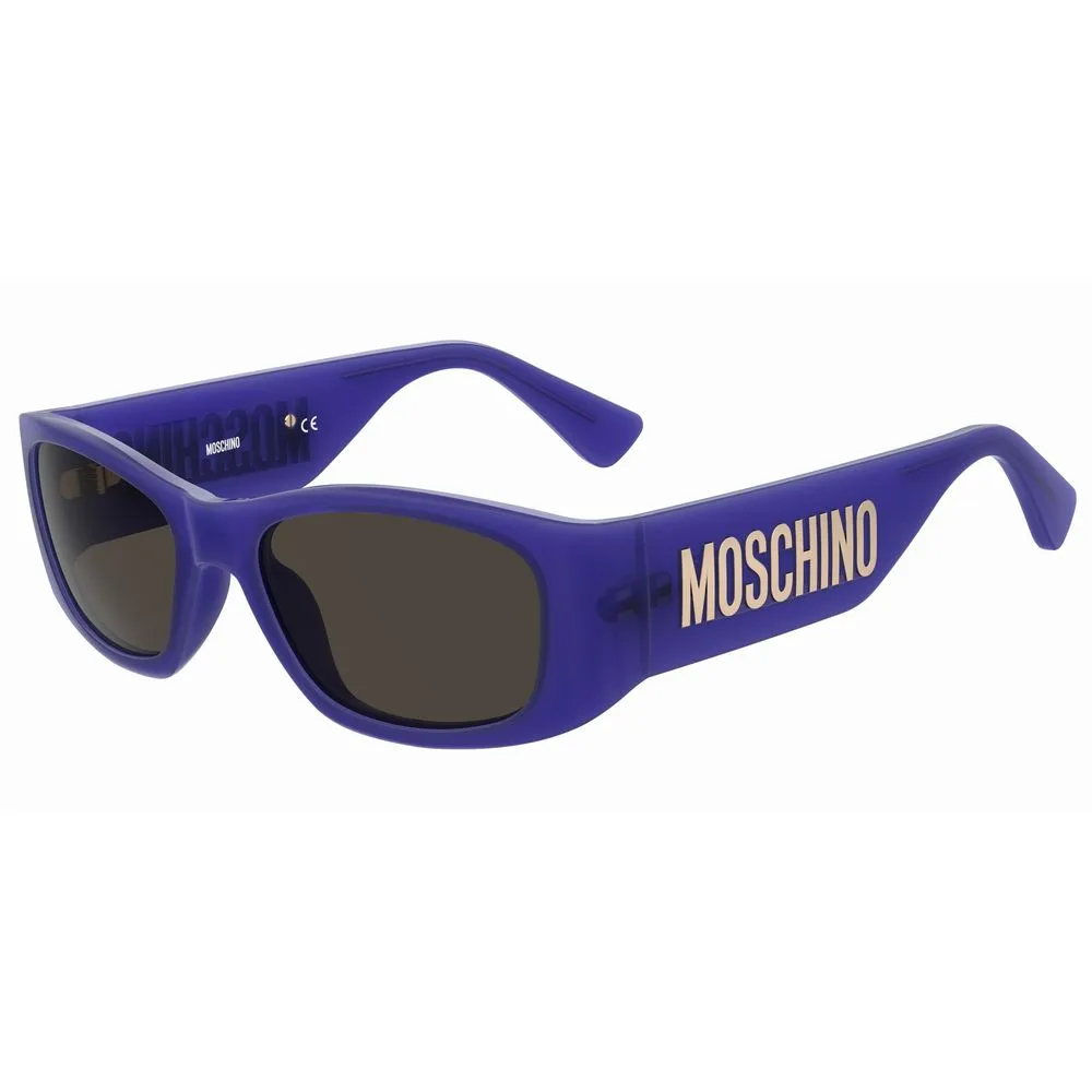 Moschino Women's Purple Acetate Sunglasses