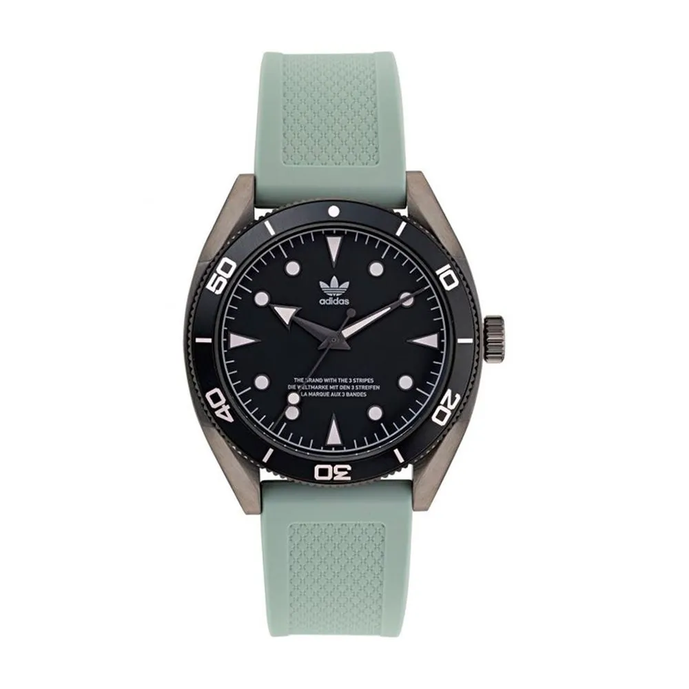 Adidas Men's Green Silicone Watch