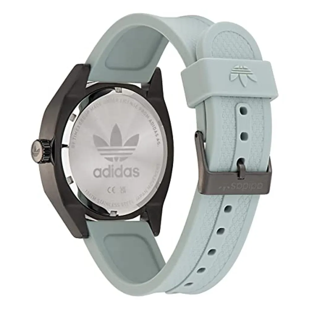 Adidas Men's Green Silicone Watch