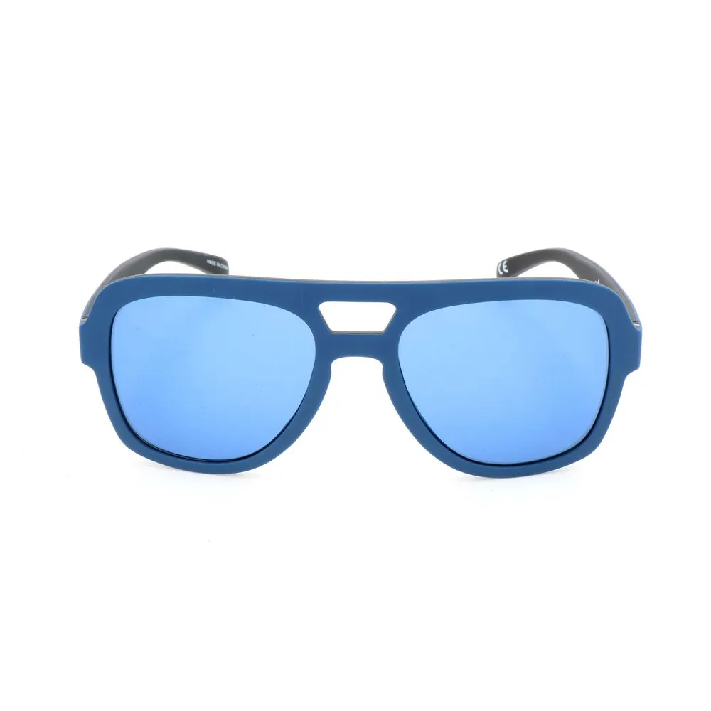 Adidas Men's Blue Plastic Sunglasses