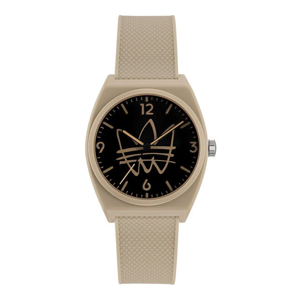 Adidas Women's Brown Silicone Watch