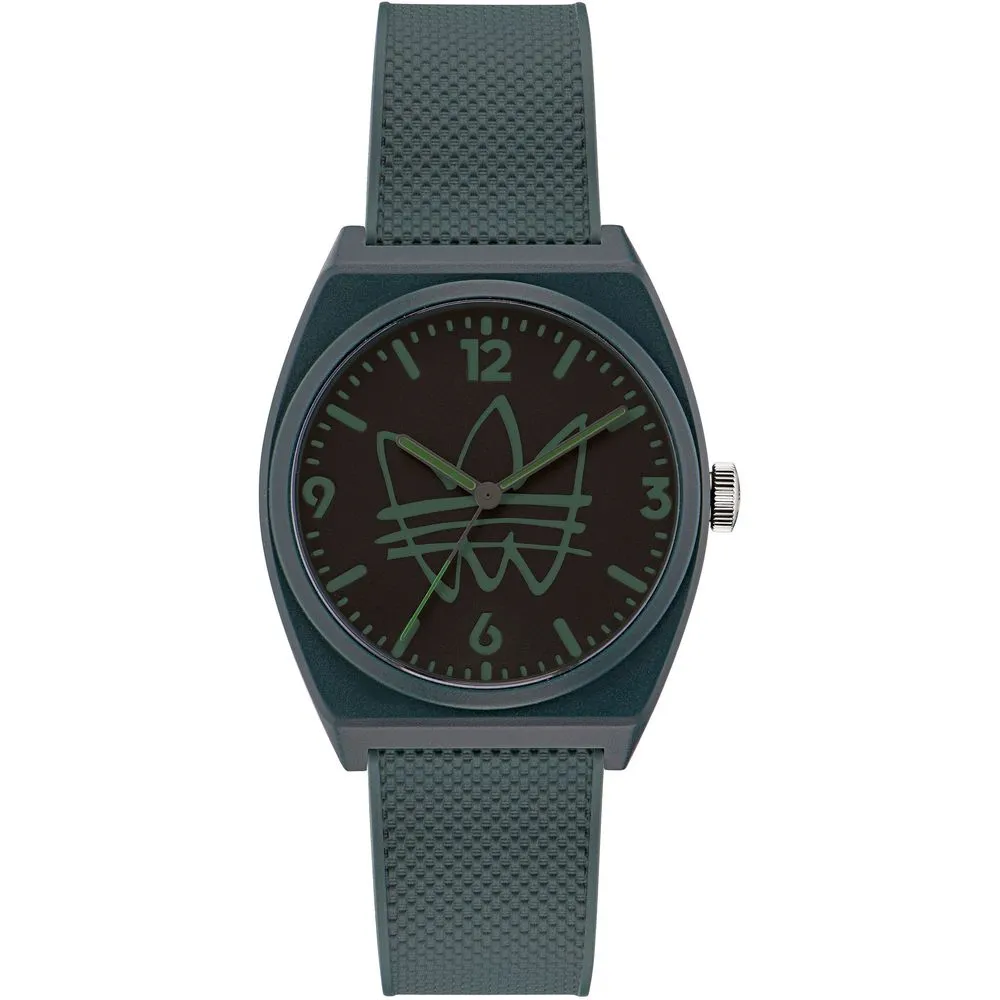 Adidas Women's Green Silicone Watch
