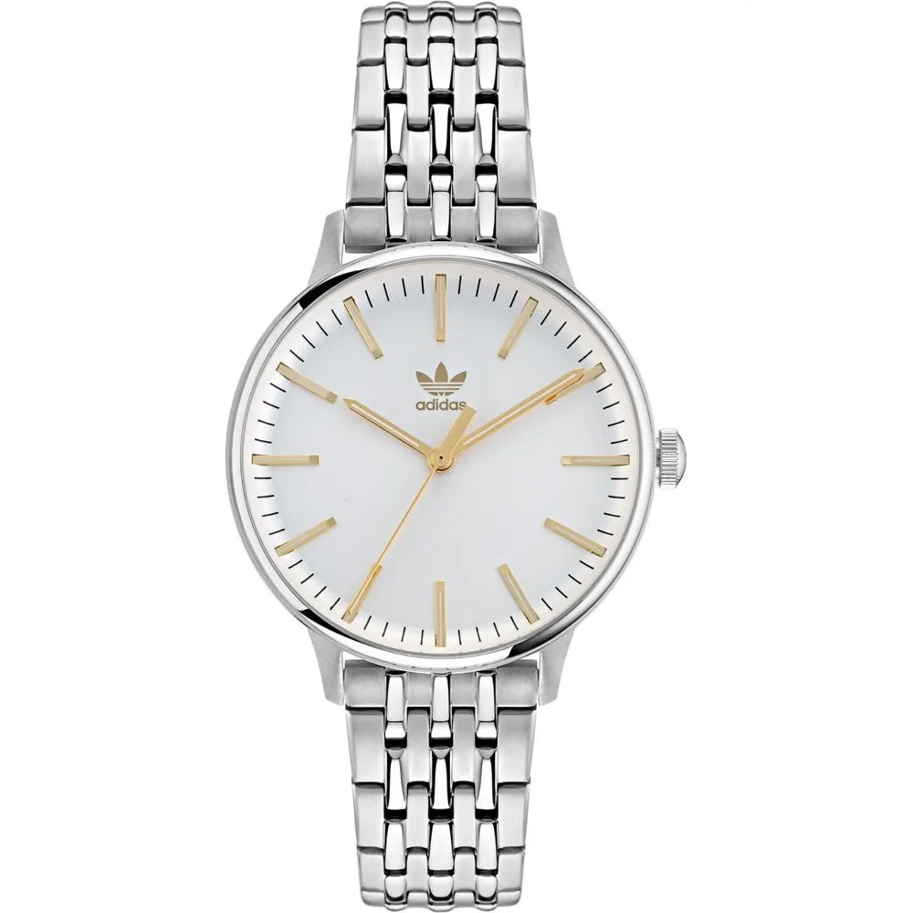 Adidas Unisex Gray Stainless Steel Stainless Steel Watch