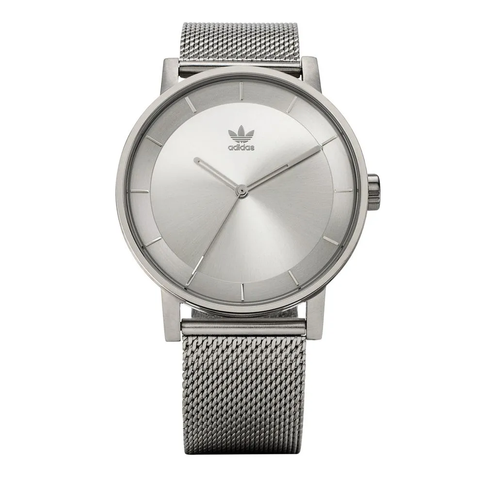 Adidas Men's Silver Stainless Steel Watch