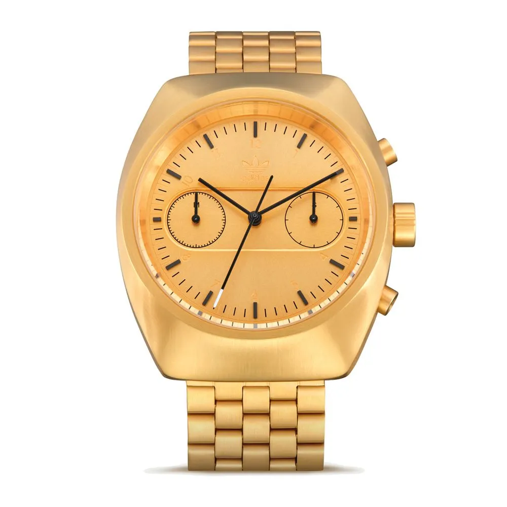 Adidas Men's Gold Stainless Steel Watch