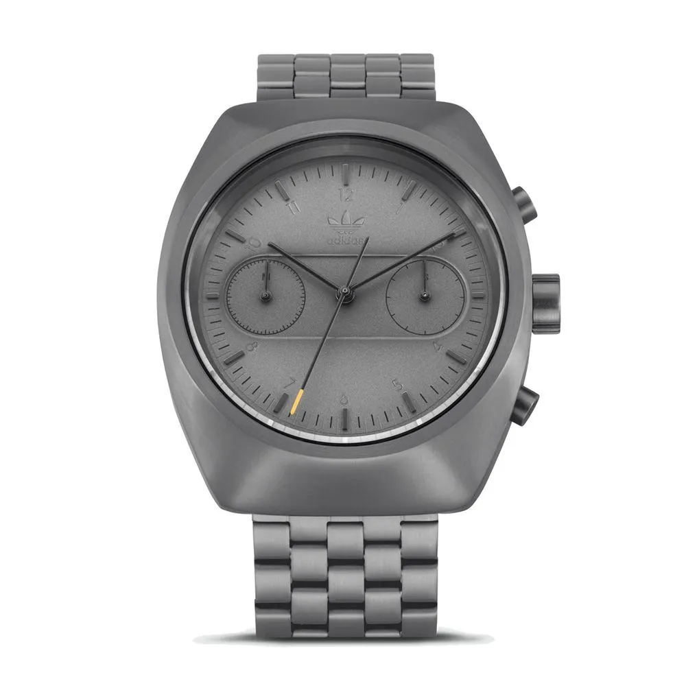 Adidas Men's Gray Stainless Steel Watch