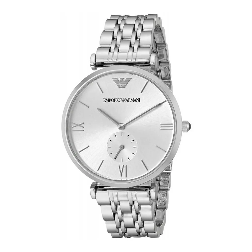 Armani Men's Silver Steel Watch