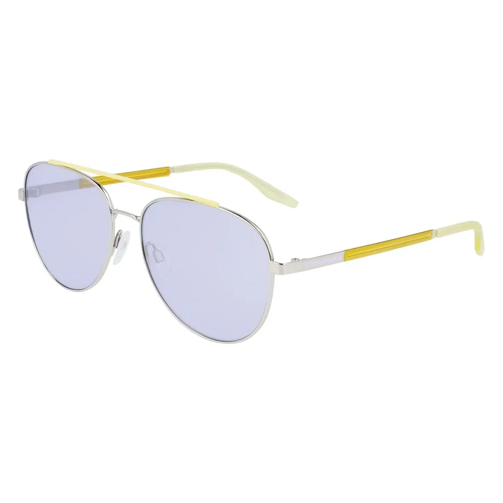 Converse Men's Silver Metal Sunglasses