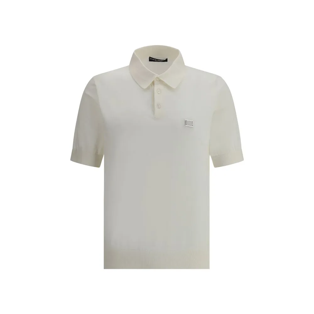 Dolce & Gabbana Men's Logoed Polo Shirt