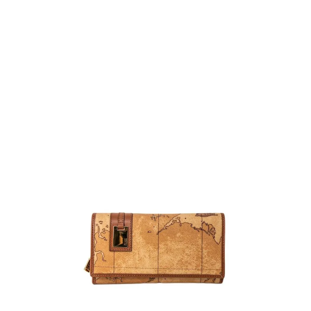 Alviero Martini Prima Classe Men's Beige Leather Wallet