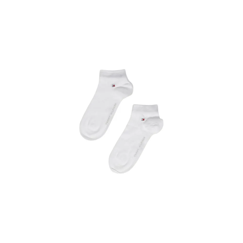 Tommy Hilfiger Men's White Cotton Sock