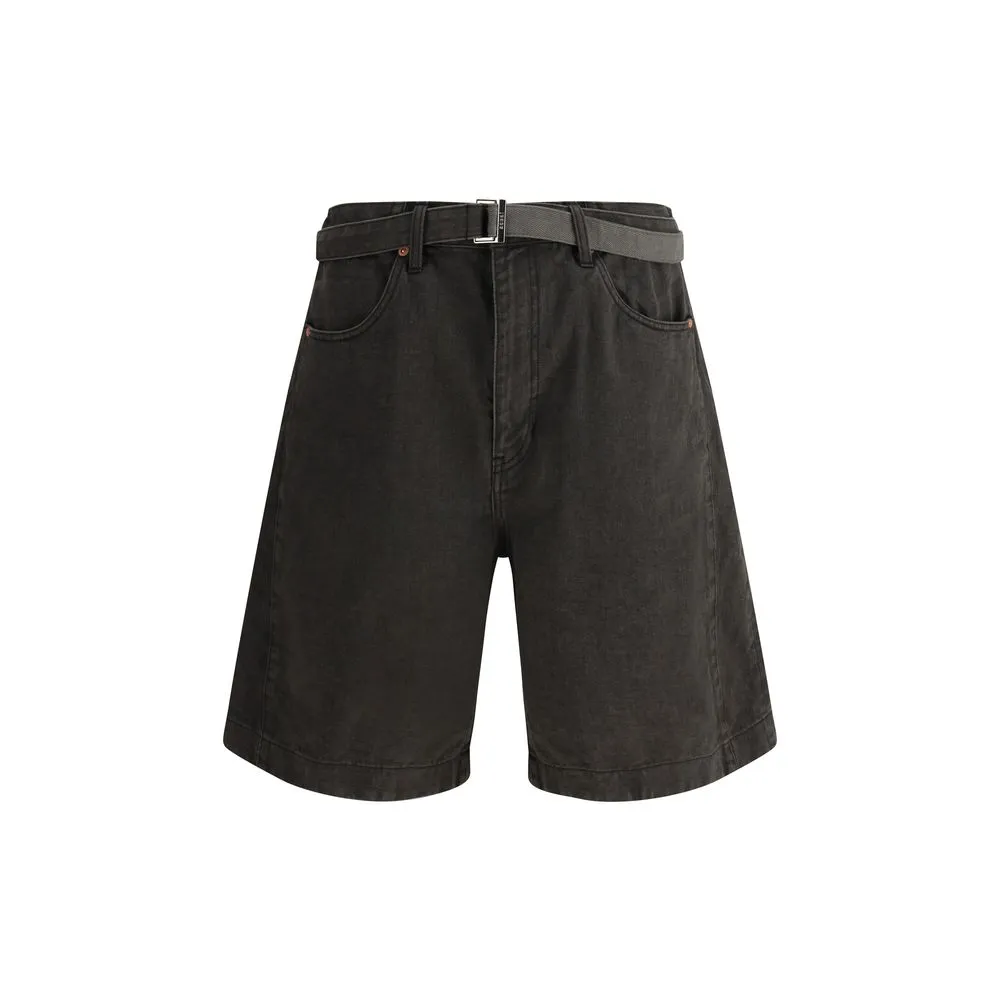 Sacai Men's Denim Shorts