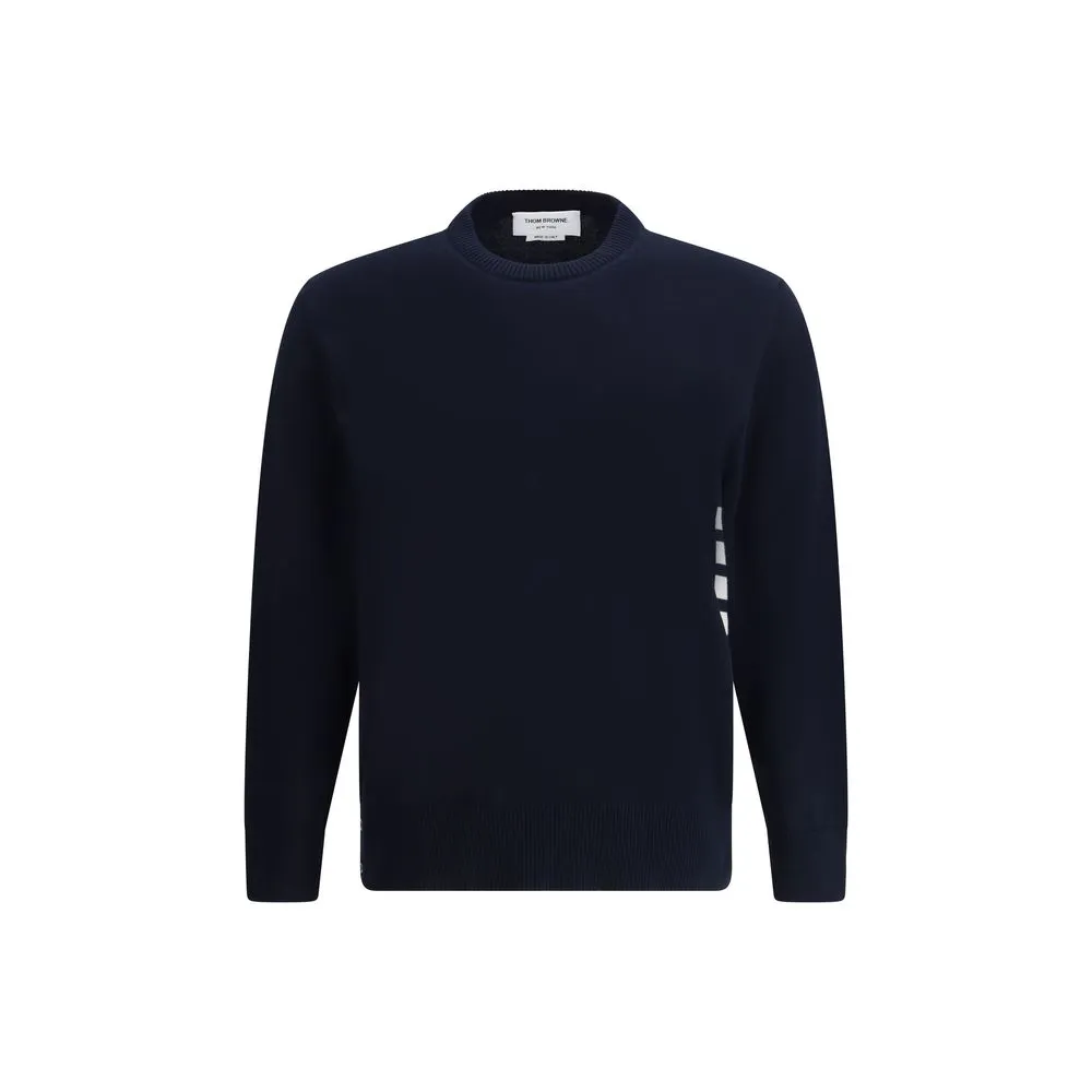 Thom Browne Men's Sweater whit iconic bands