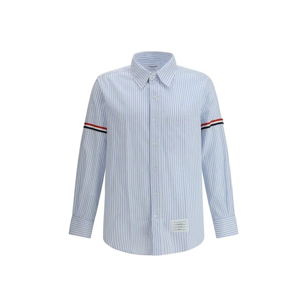 Thom Browne Men's Striped Shirt with colored bands