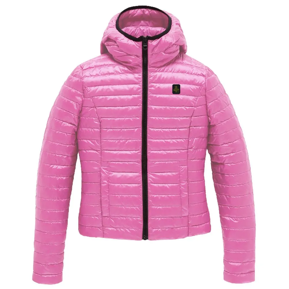 Refrigiwear Women's Pink Polyamide Jackets & Coat