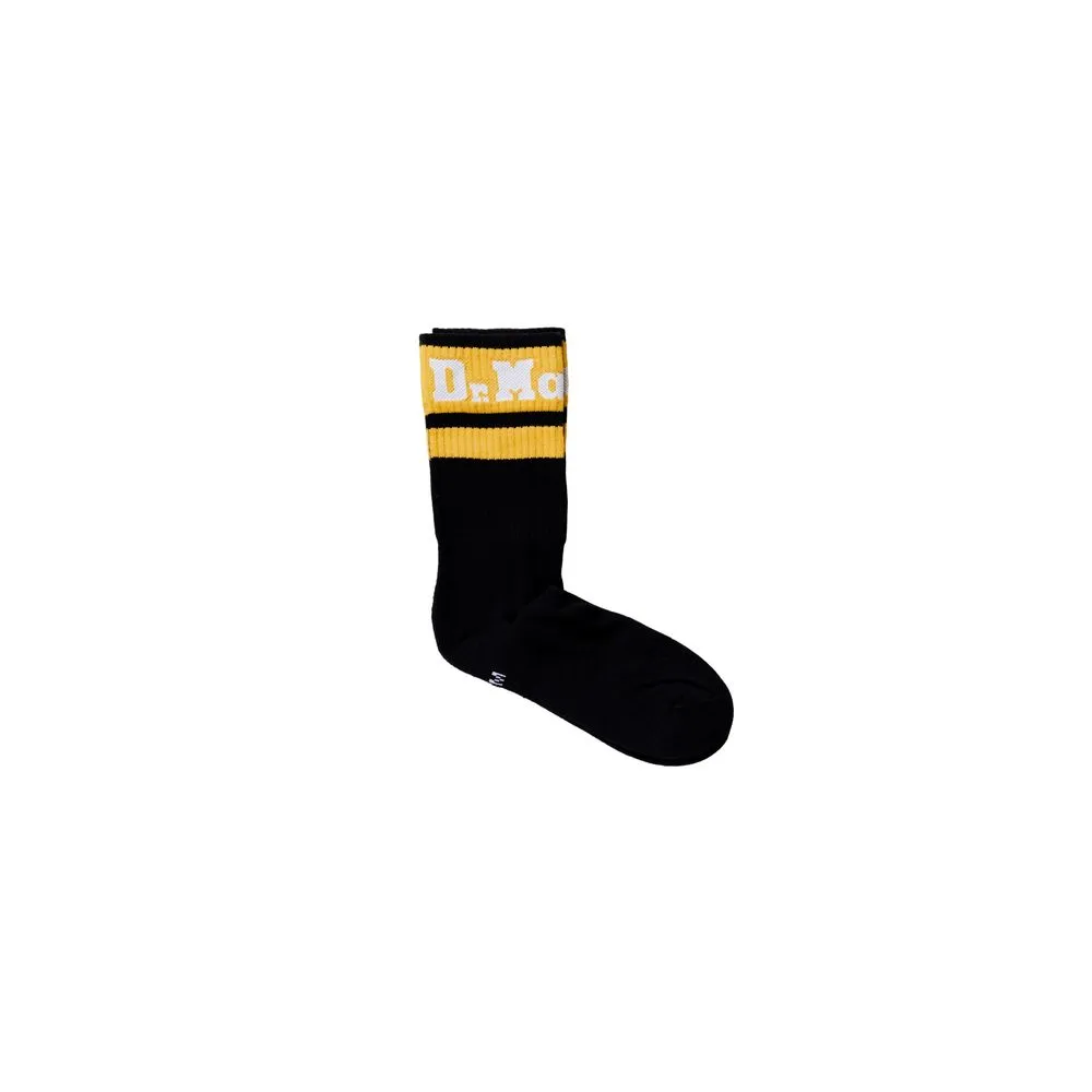 Dr. Martens Men's Black Polyester Sock