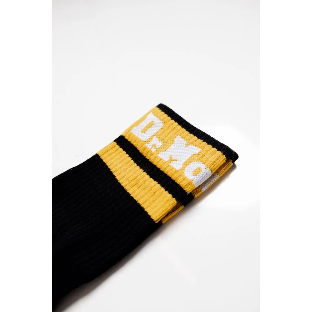 Dr. Martens Men's Black Polyester Sock