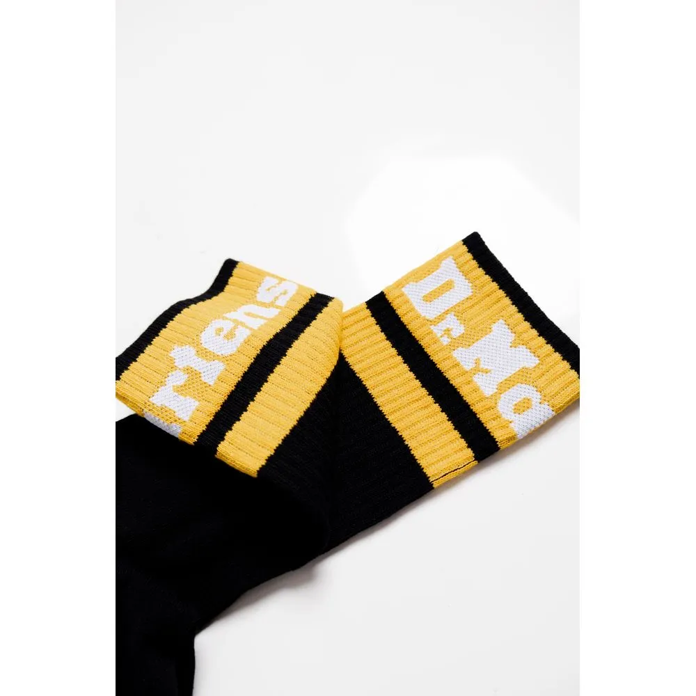 Dr. Martens Men's Black Polyester Sock