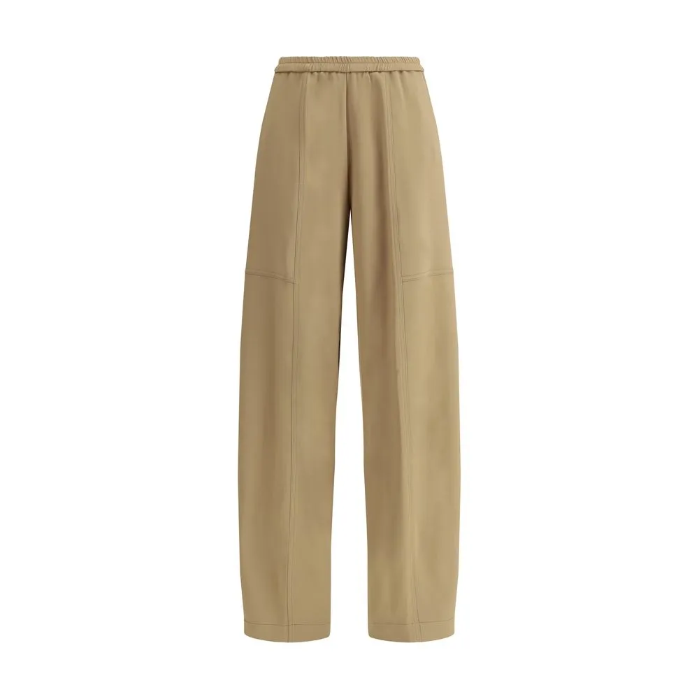 Forte_Forte Women's Elastic waistband Cargo Pants
