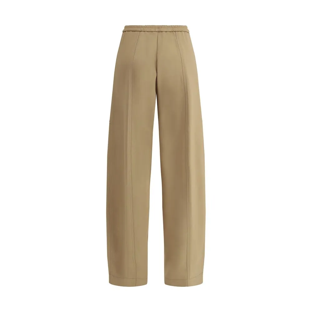Forte_Forte Women's Elastic waistband Cargo Pants