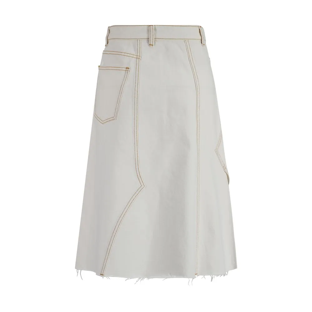Tory Burch Women's Denim Skirt