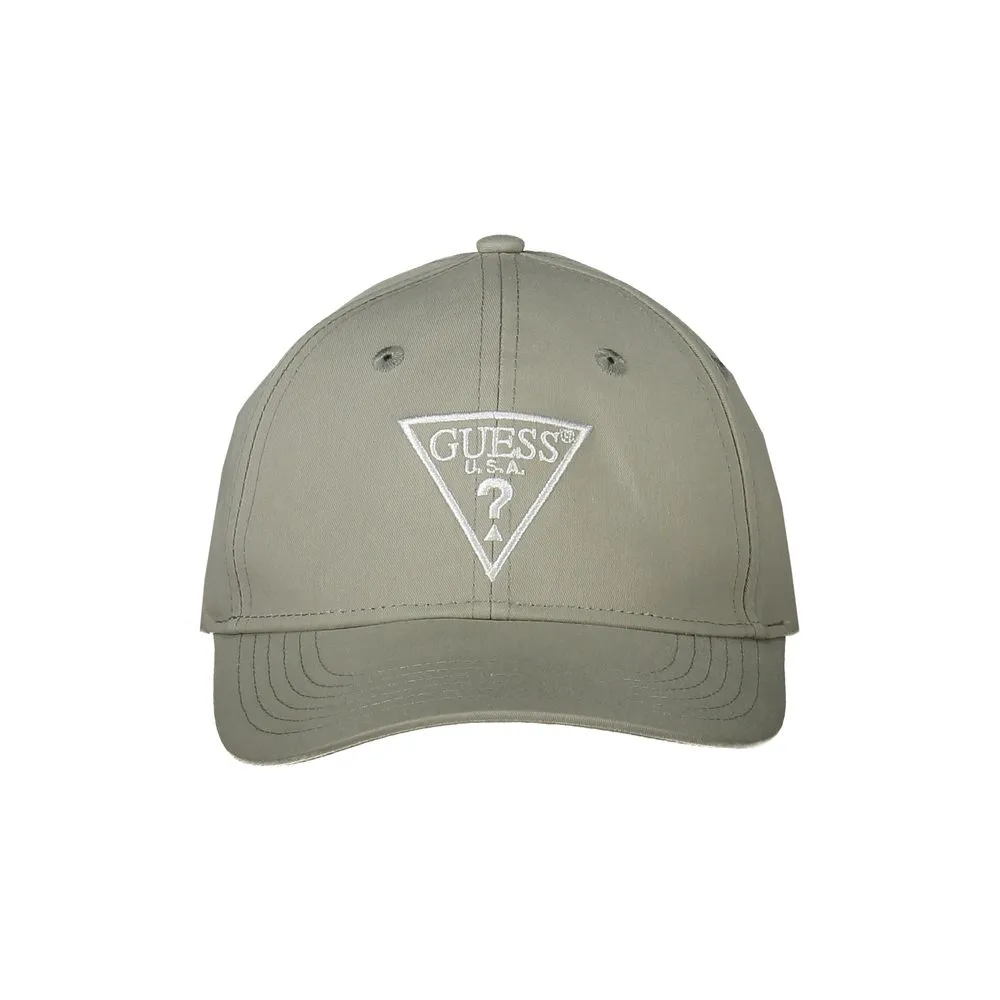 Guess Jeans Green Cotton Men Cap