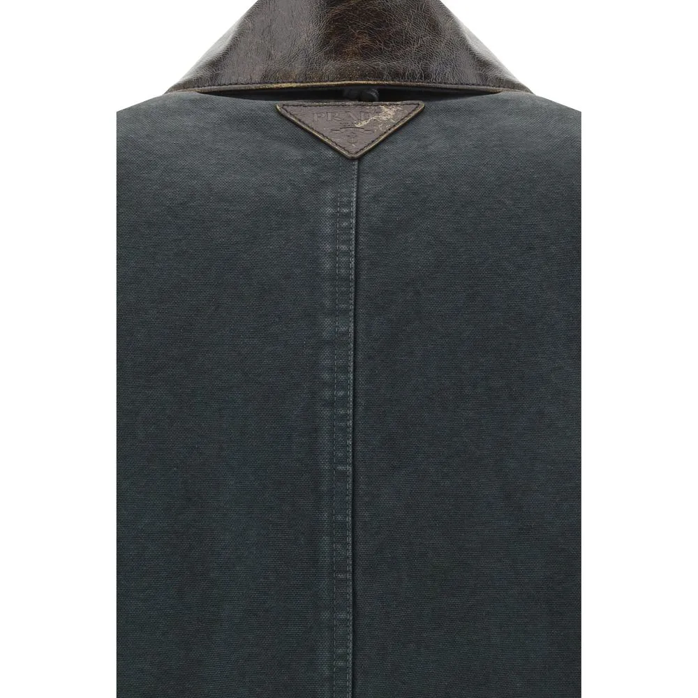 Prada Women's Jacket with a vintage effect