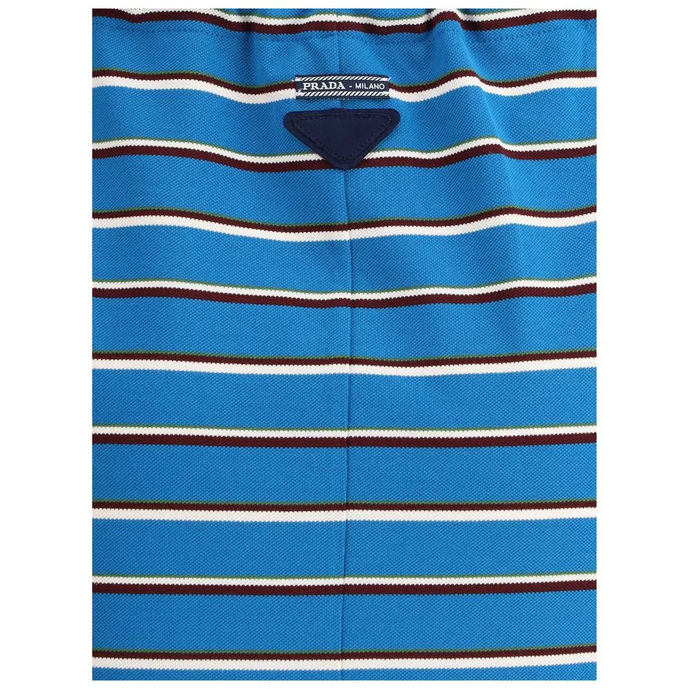 Prada Women's Striped midi Skirt