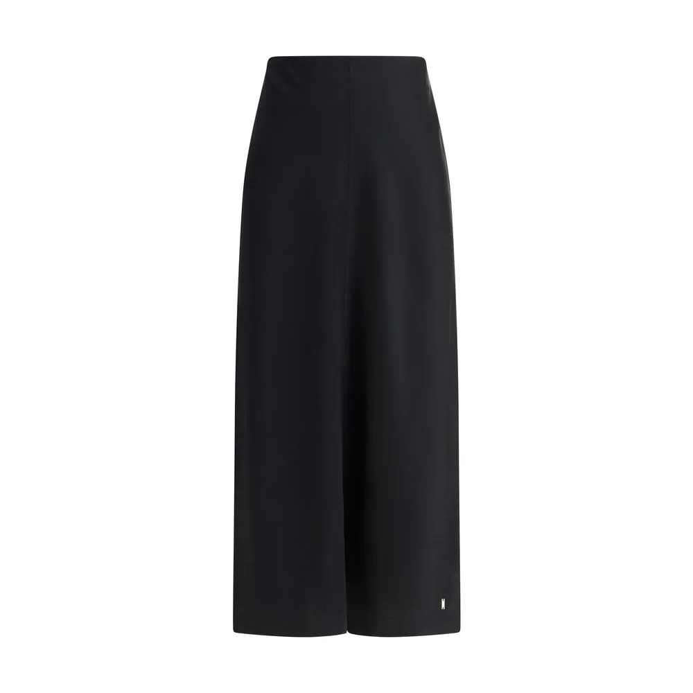 Ami Paris Women's Satin midi Skirt