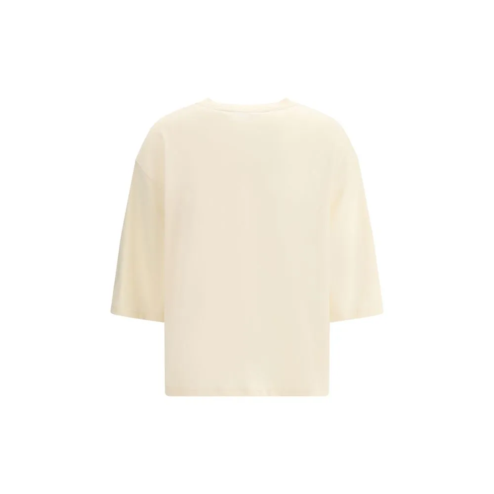 Ami Paris Women's Long Sleeve Top with embroidered logo