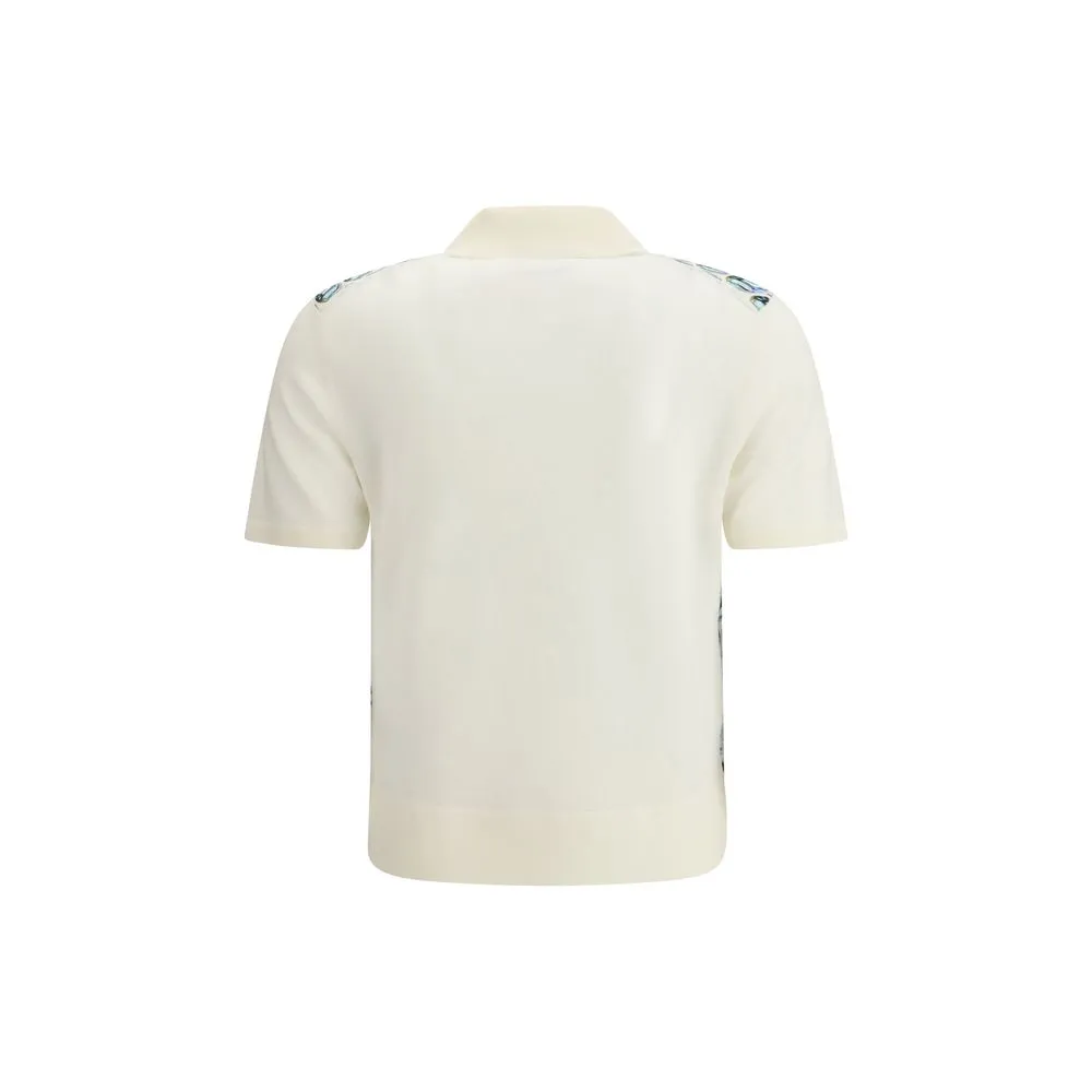 Tory Burch Women's Wool and silk Polo Shirt