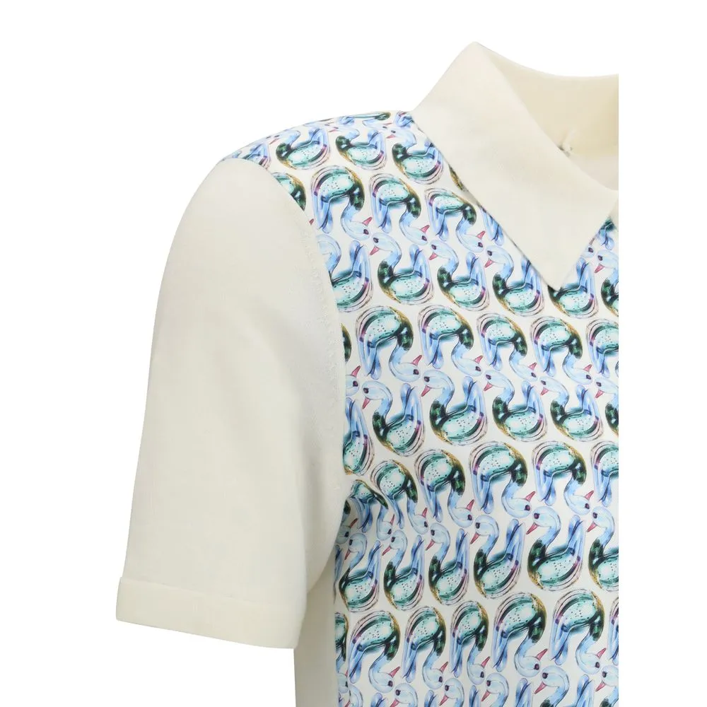 Tory Burch Women's Wool and silk Polo Shirt
