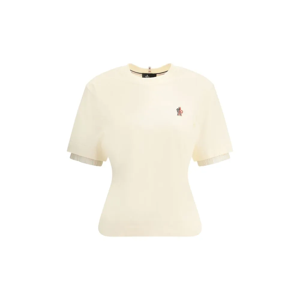 Moncler Grenoble Women's Patch with logo T-shirt