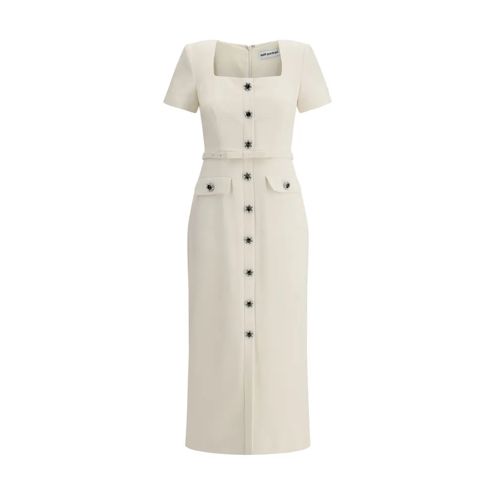 Self-Portrait Women's Midi Dress