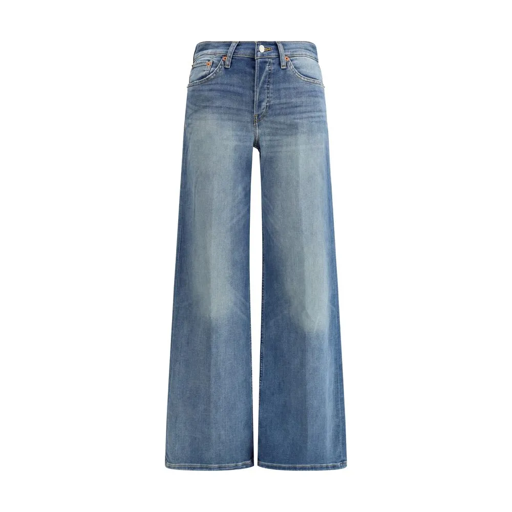 RE/DONE Women's Wide leg Jeans